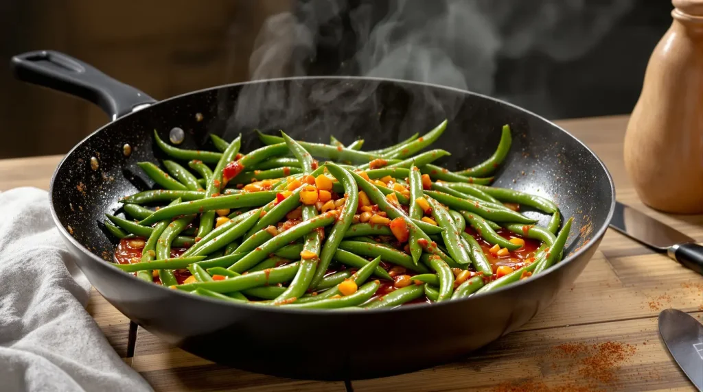 Mieux que la cuisson à l'eau : les haricots verts sont bien plus savoureux quand on les cuisine ainsi