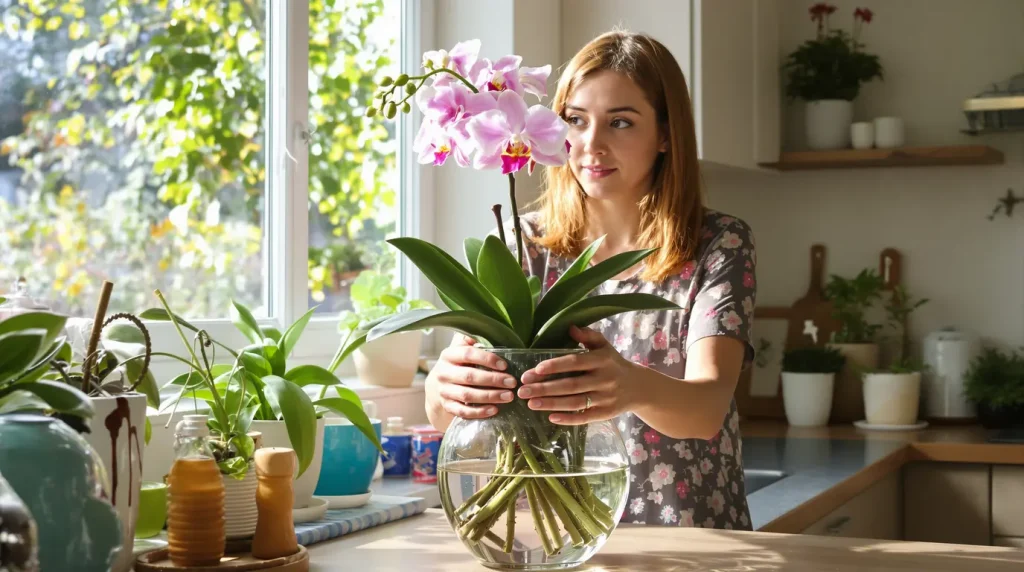 Orchidée : faites-la fleurir instantanément grâce à une pomme de terre